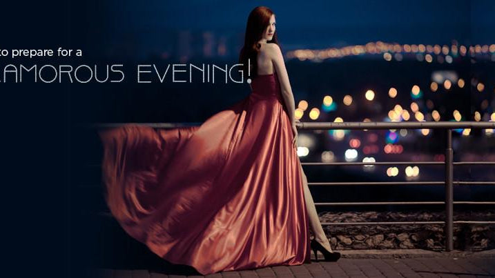 How to prepare yourself to attend a glamorous evening?