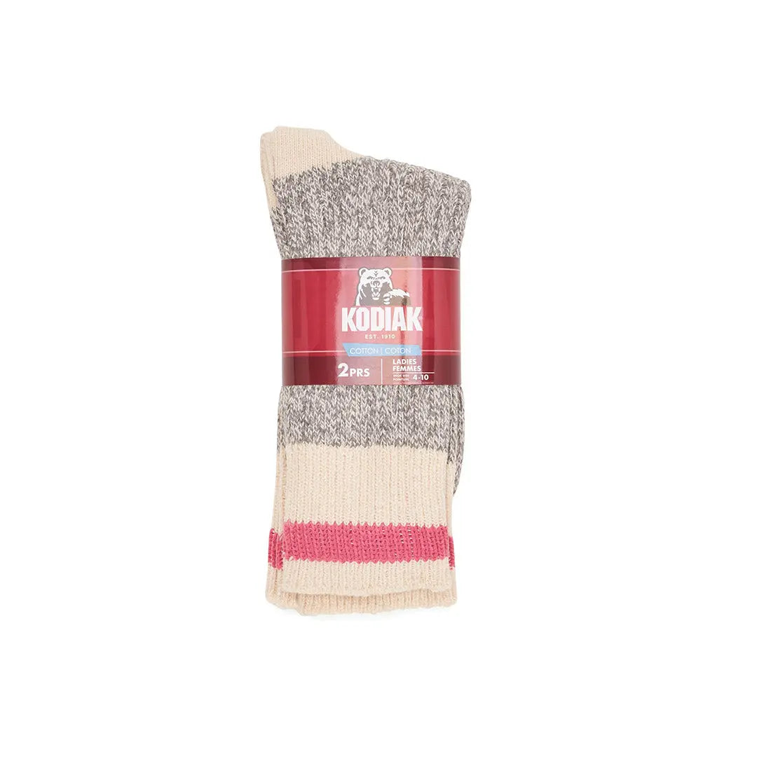 101850-68-2-KODIAK – 2 pairs of socks for women-Women's Socks | Accessories-Kodiak-Yellow Shoes