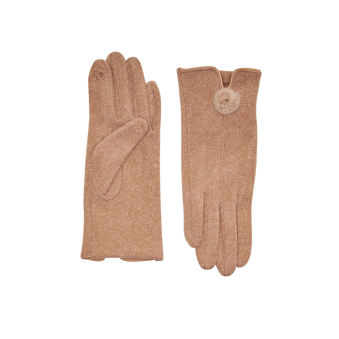 115773-42-MERYL-1-Meryl-Women's Gloves | Accessories-Yellow-Yellow Shoes
