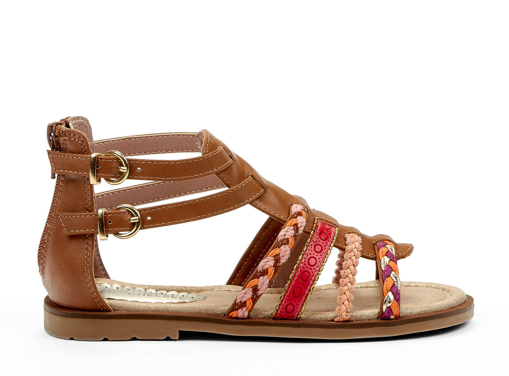 gypsy Miss chelsee cognac 104336-31 gender-girls type-youth style-sandals