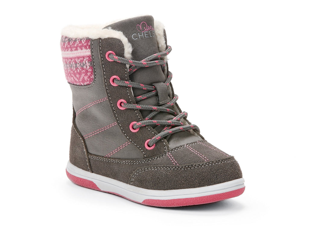 sizzle Miss Chelsee grey 105354-05 gender-girls type-toddler style-winter boots