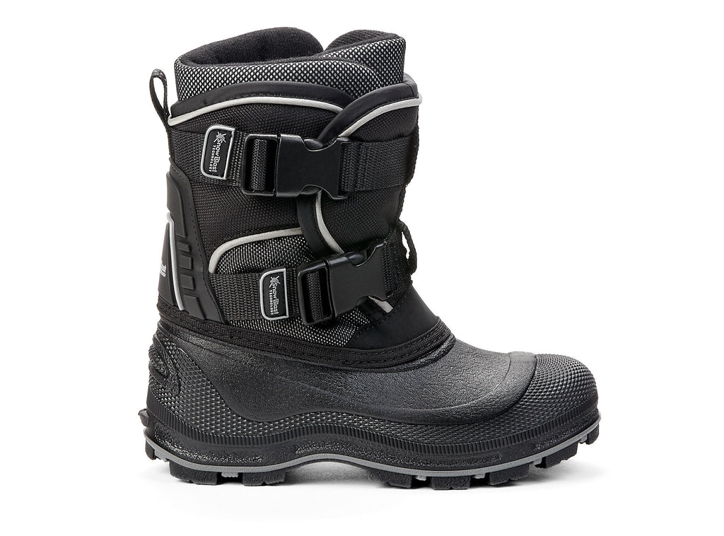 sergeant Snow Blast Black & Grey 105648-15 gender-boys type-youth style-winter boots