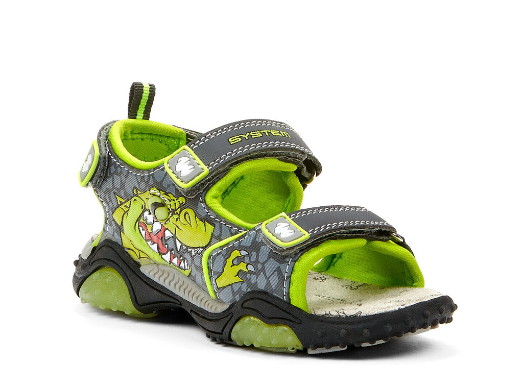 crocodile System grey 106628-05 gender-boys type-toddler style-sandals