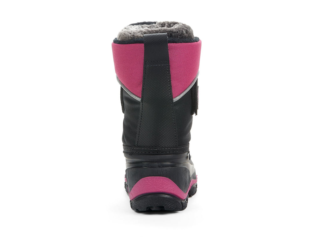 Yatesy Yeti black & pink 107998-57 gender-girls type-toddler style-winter boots