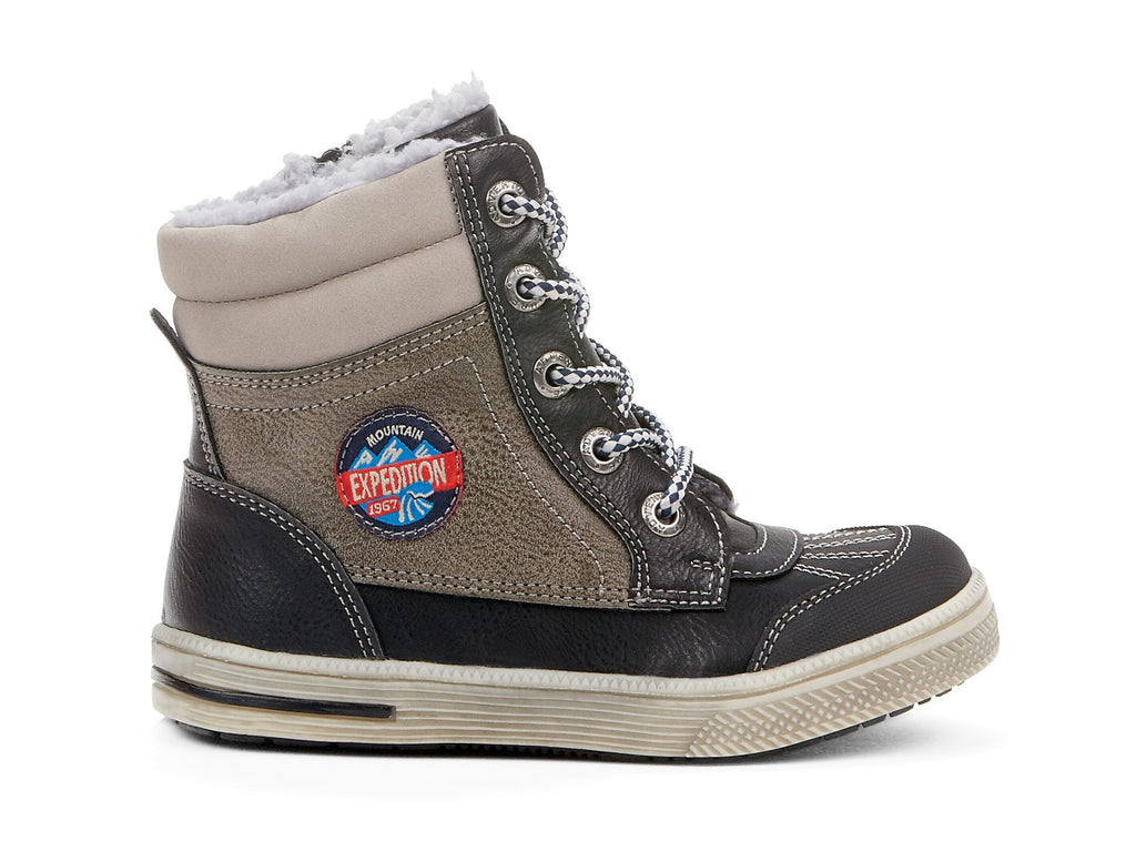 Adventurous Riverstone black & grey 108020-15 gender-boys type-toddler style-winter boots