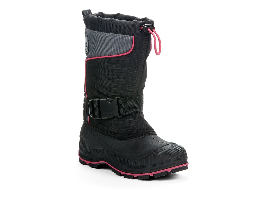 Stormy Youth Snowblast black & pink 108106-57 gender-girls type-youth style-winter boots