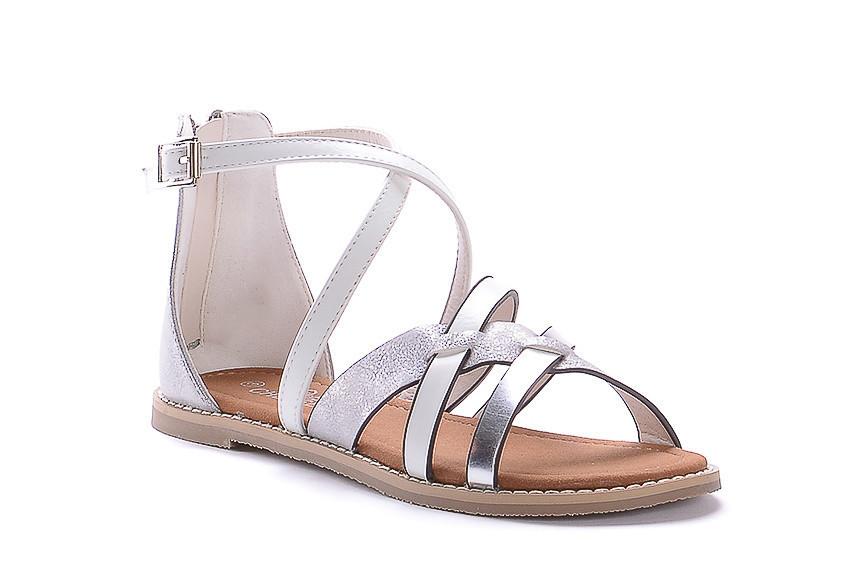 PEARL MISS CHELSEE White 104490-70 gender-girls type-junior style-sandal