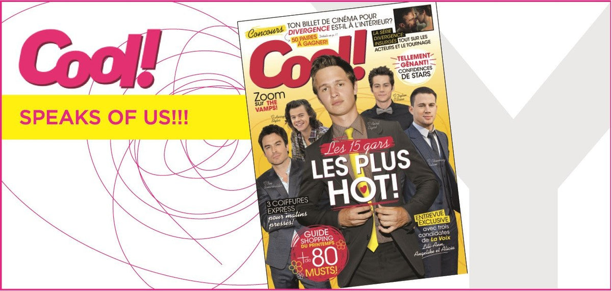 Yellow in cool magazine!
