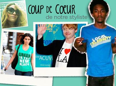 Trend alert: Message on a shirt!