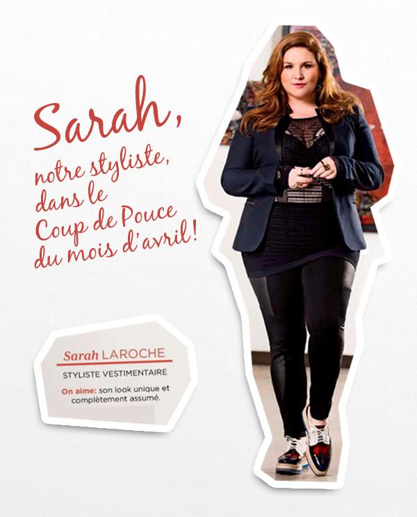 Who is Sarah Laroche?
