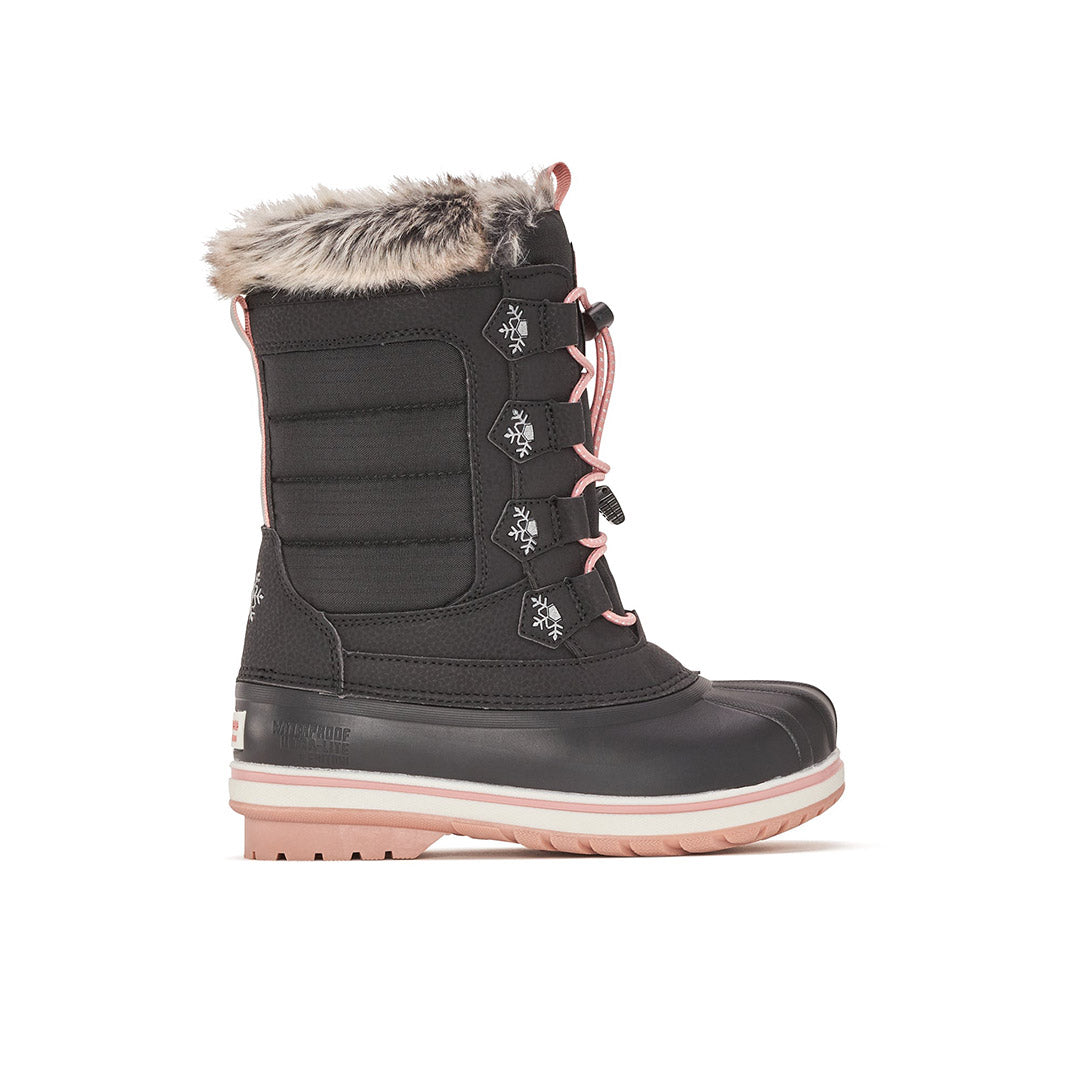Yellow Shoes | Junior Kids Winter Boots | Sylvia | 114225-01-SYLVIA-1-2329100049-Sylvia-Junior Kids Winter Boots-Konkrete-Yellow Shoes