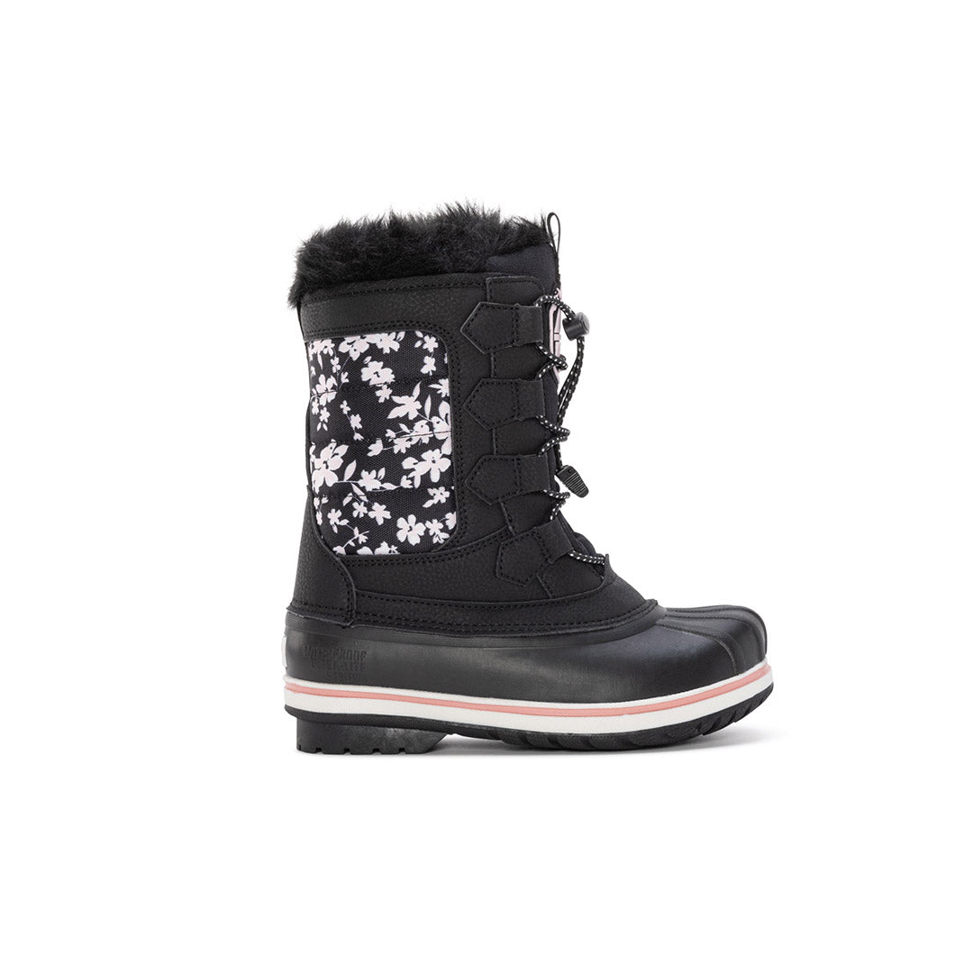 Yellow Shoes | Junior Kids Winter Boots | Sylvia | 114225-57-SYLVIA-01-2329100156-Sylvia-Junior Kids Winter Boots-Konkrete-Yellow Shoes