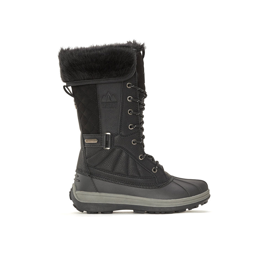 115432-01-SNOWSLIDERHIGH-1-Snow Slider High-Women's Winter Boots-Konkrete-Yellow Shoes