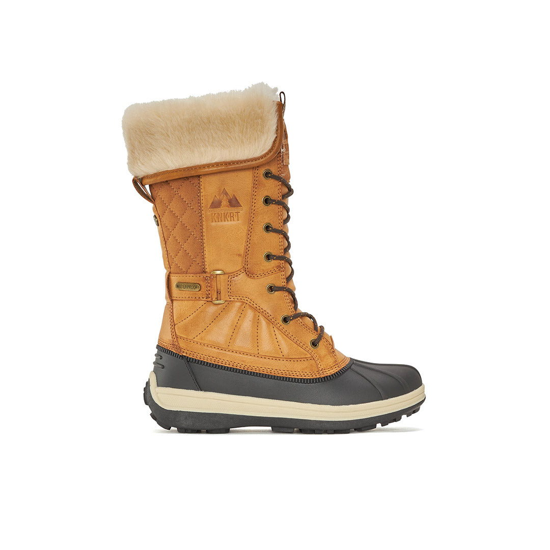 115432-31-SNOWSLIDERHIGH-1-Snow Slider High-Women's Winter Boots-Konkrete-Yellow Shoes